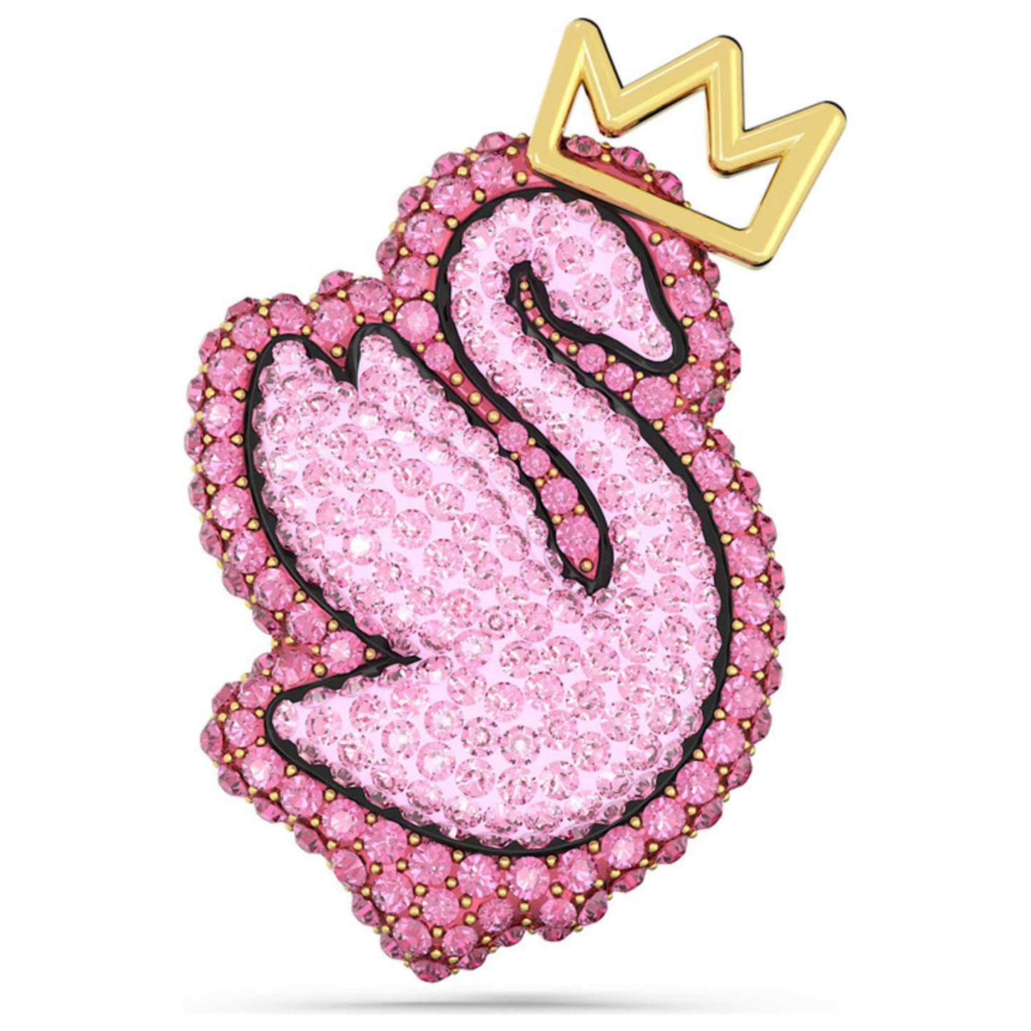 Front view of Swarovski Swan Women's Brooch 5662243