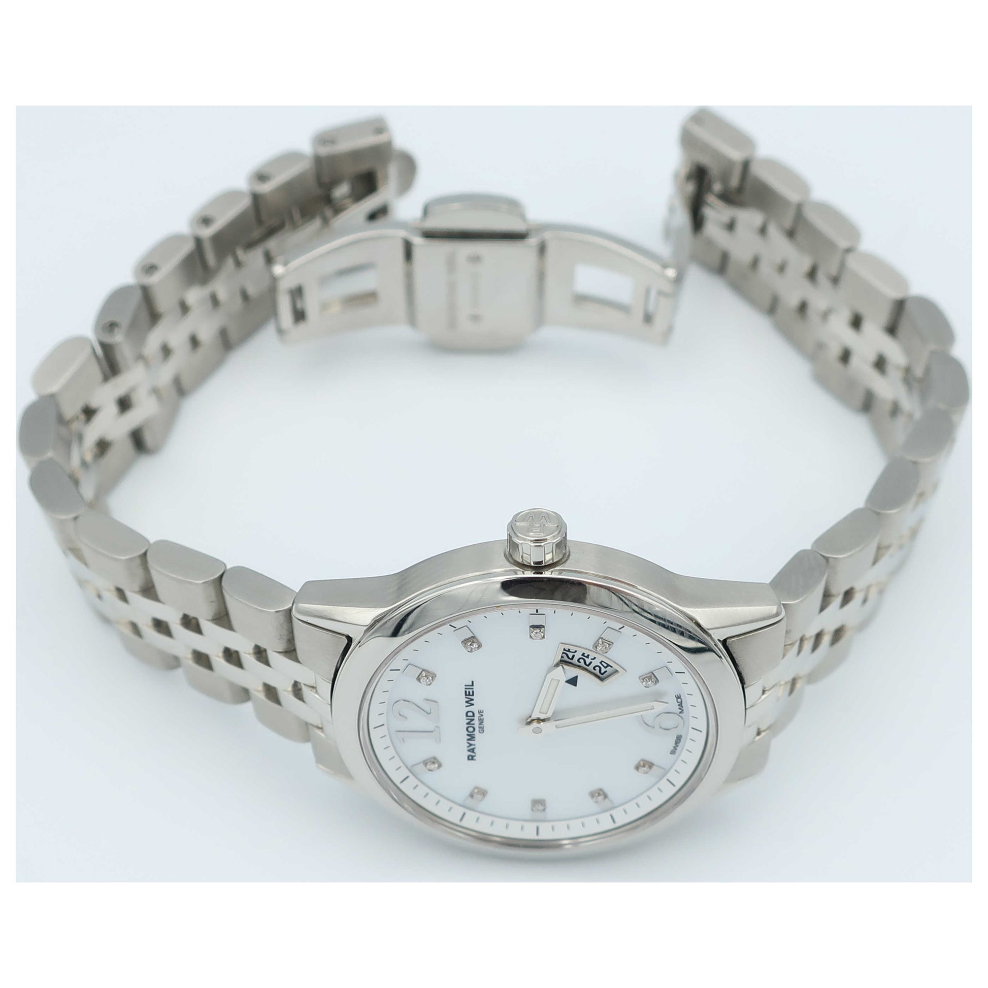 Raymond Weil Freelancer Women's Swiss Quartz (Battery-Powered) Watch 5670-ST-05985-SD2 - Image #8