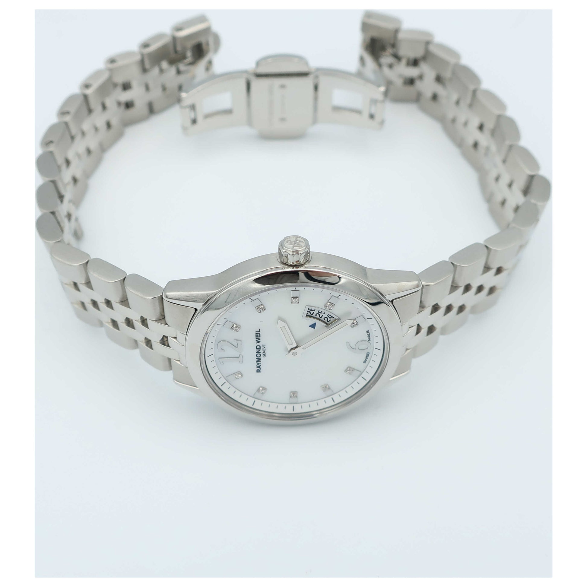 Raymond Weil Freelancer Women's Swiss Quartz (Battery-Powered) Watch 5670-ST-05985-SD - Image #8