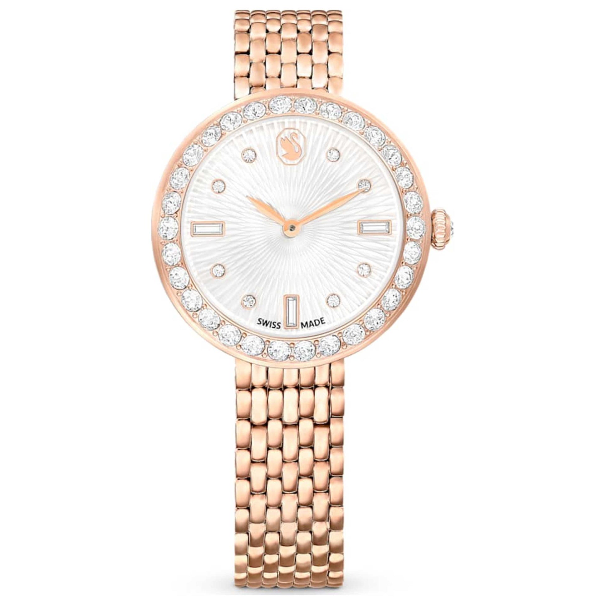 Front view of Swarovski Matrix Women's Quartz Watch 5672981