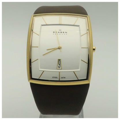 Front view of Skagen Classic Men's Quartz Watch 567LGLD1-PO