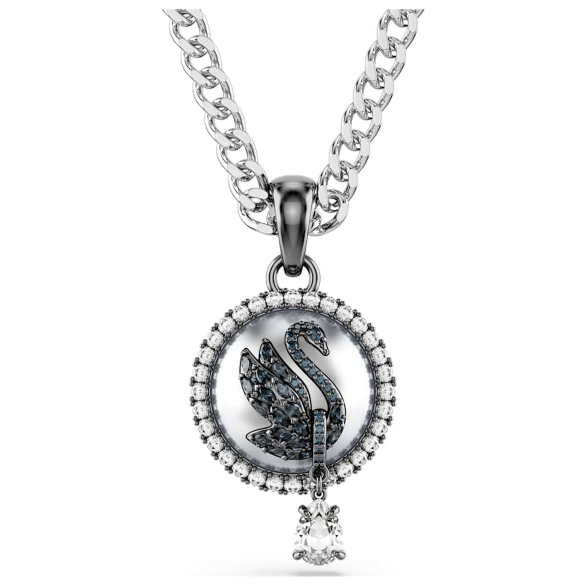 Front view of Swarovski Swan Women's Necklace 5680868