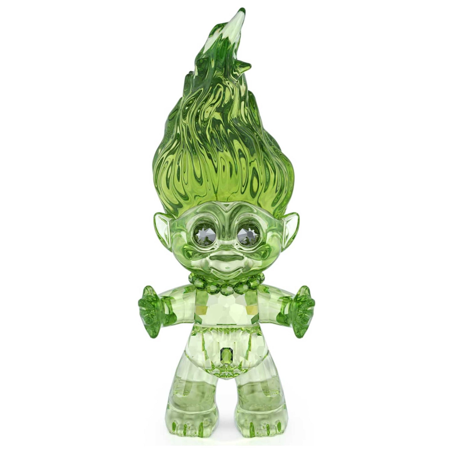Front view of Swarovski Good Luck Trolls Figurine 5682656