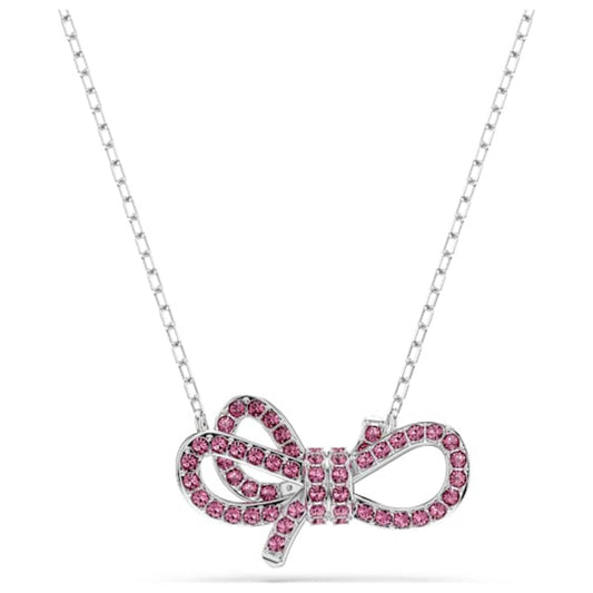 Front view of Swarovski Lifelong Bow Women's Necklace 5723556