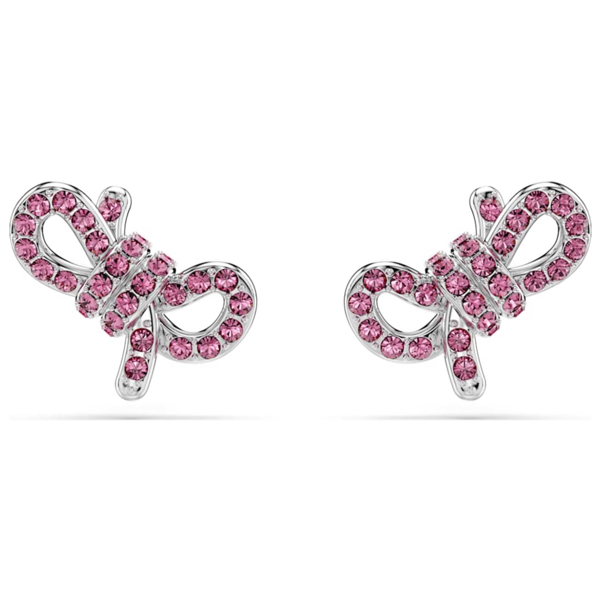 Front view of Swarovski Lifelong Bow Women's Earring 5723557