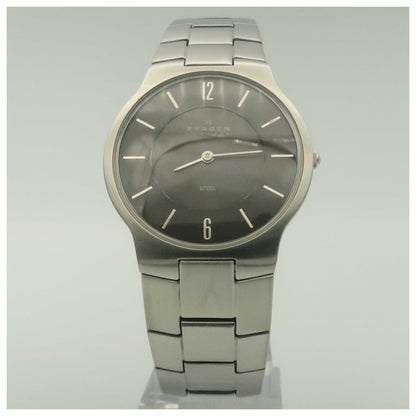 Front view of Skagen Classic Men's Japanese Quartz (Battery-Powered) Watch 572LSXM-PO