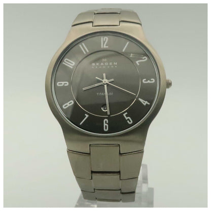 Front view of Skagen Titanium Men's Quartz Watch 572XLTXM-SDV