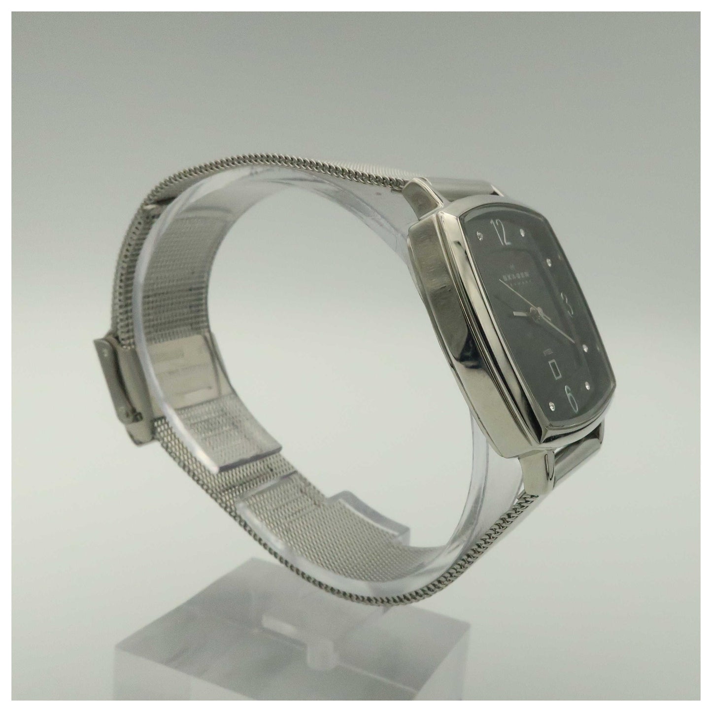Skagen Mesh Women's Quartz Watch 577SSSB-PO - Image #3