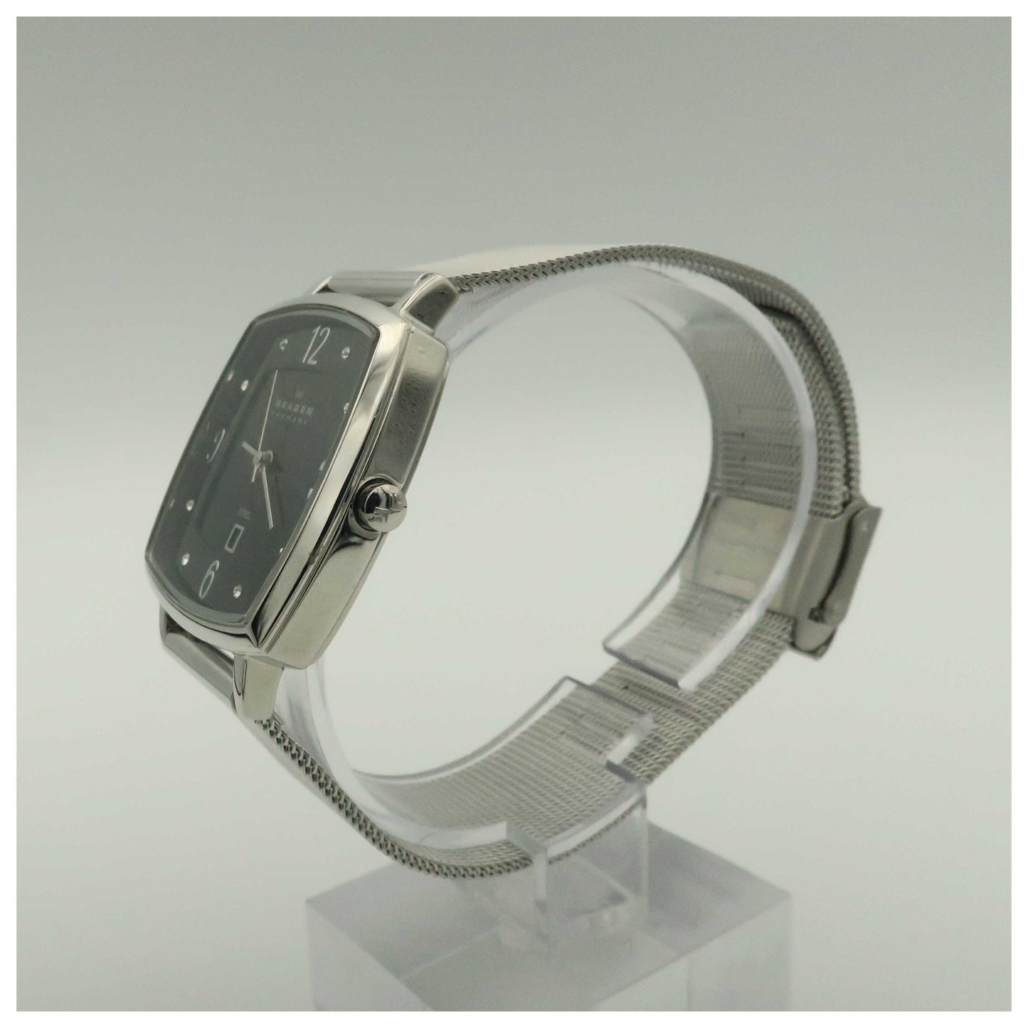Skagen Mesh Women's Quartz Watch 577SSSB-PO - Image #4