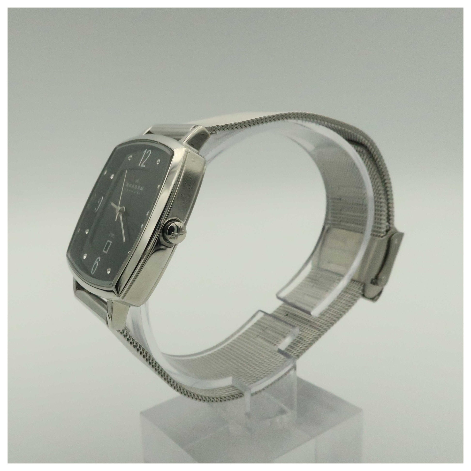 Skagen Mesh Women's Quartz Watch 577SSSB-PO - Image #4