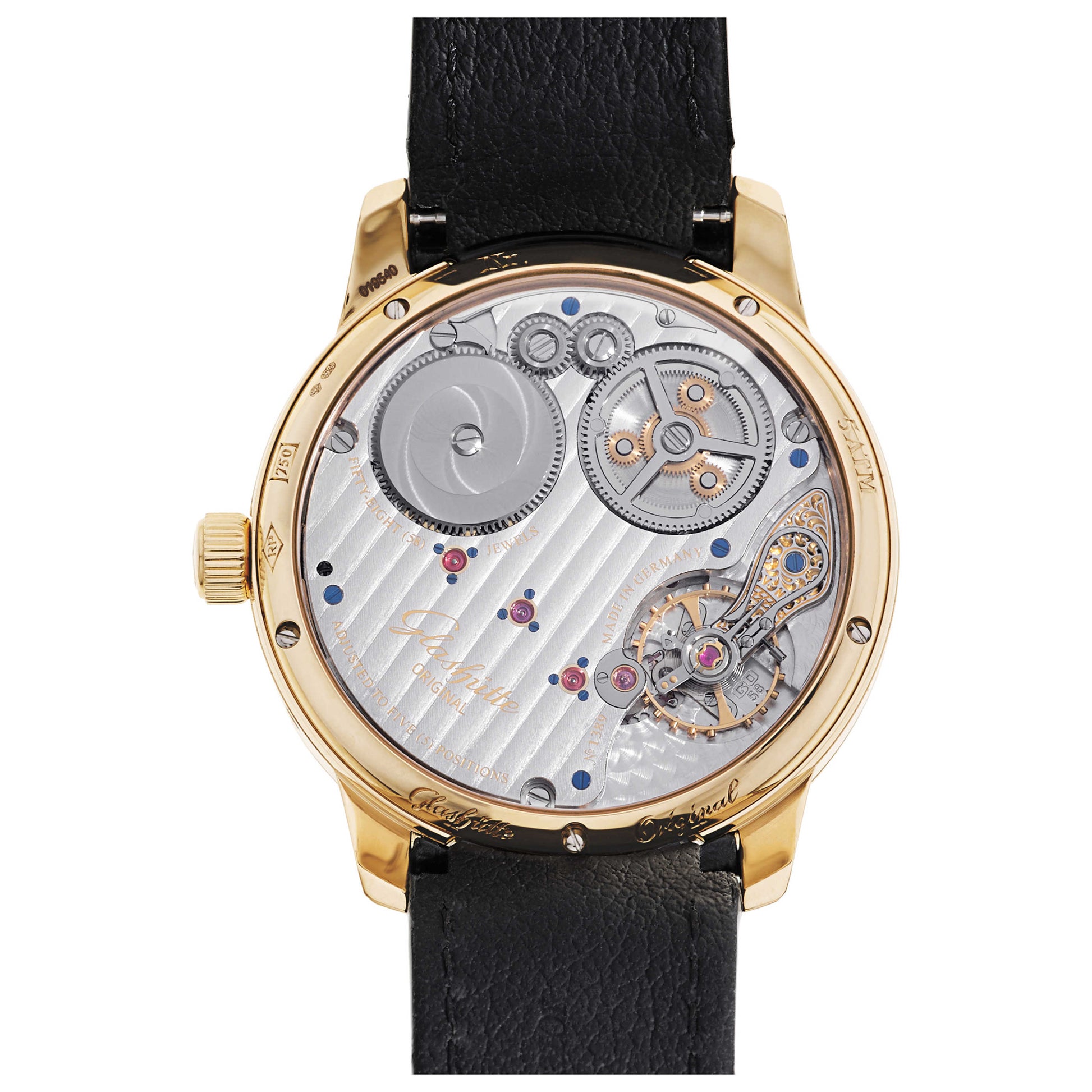 Glashutte Senator Men's Manual-Wind Watch 58-01-01-01-04 - Image #2