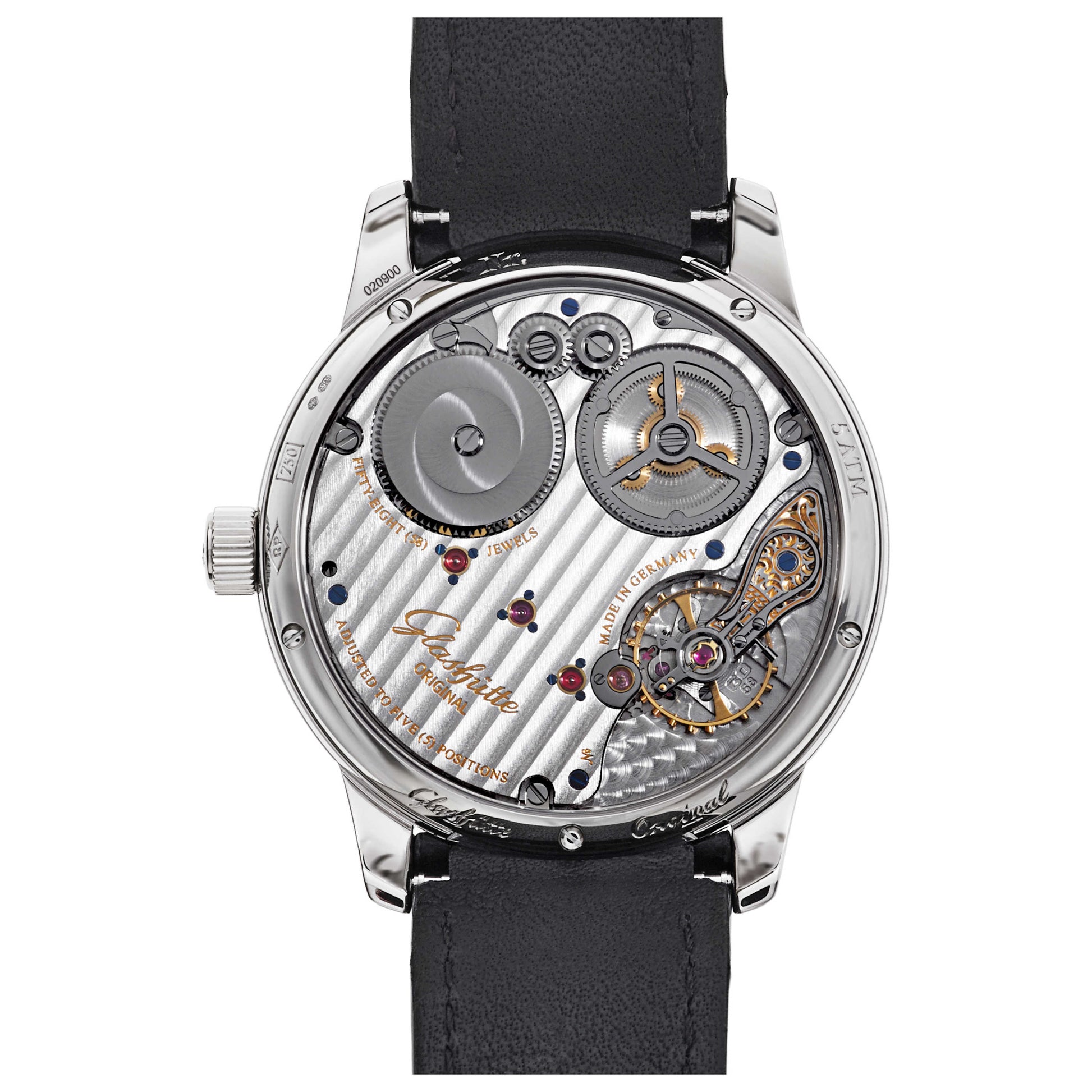 Glashutte Senator Men's Manual-Wind Watch 58-01-01-04-04 - Image #2