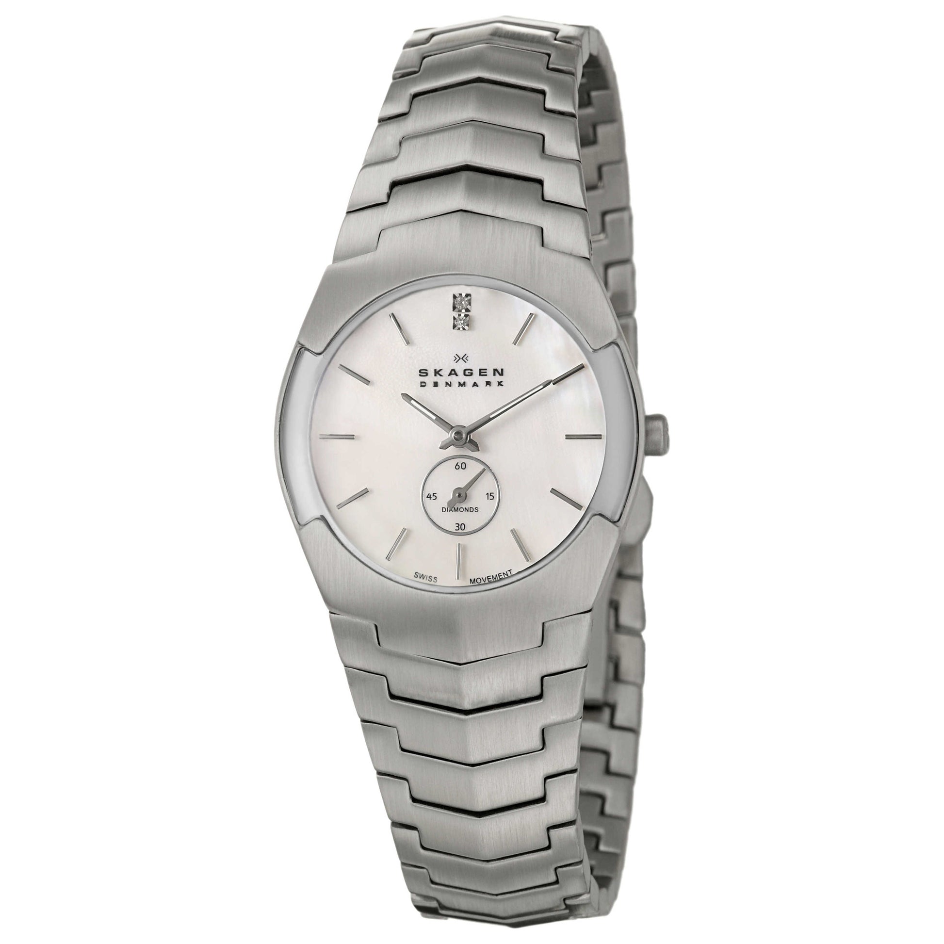 Front view of Skagen Swiss Women's Swiss Quartz (Battery-Powered) Watch 580SSXD1