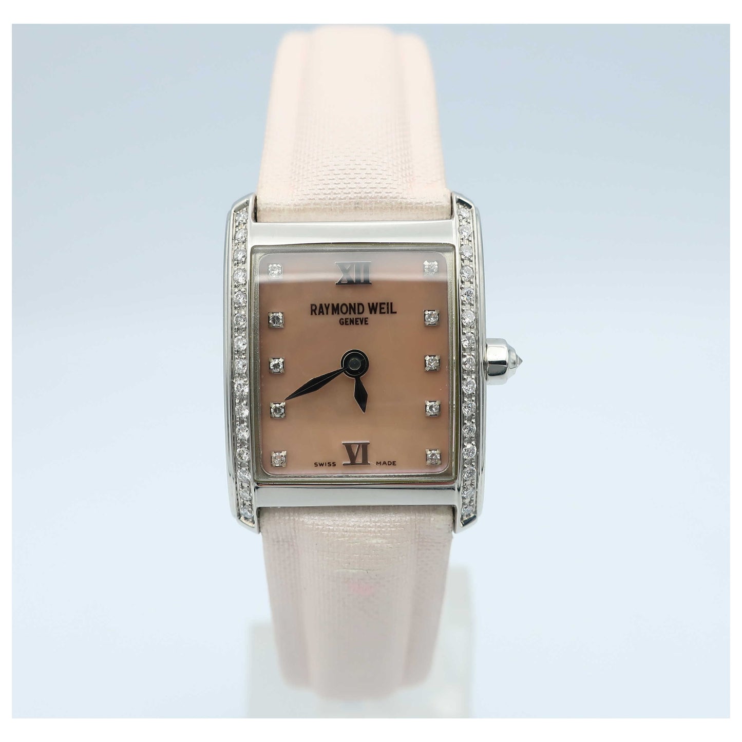 Front view of Raymond Weil Don Giovanni Women's Swiss Quartz (Battery-Powered) Watch 5875-SLS-00986-SDV