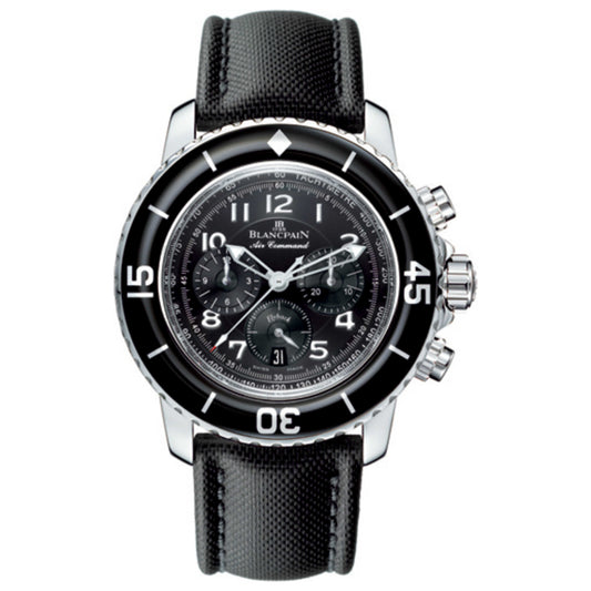 Front view of Blancpain Air Command Flyback Men's Automatic Watch 5885F-1130-52A