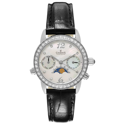 Front view of Charmex Mandalay Women's Swiss Quartz (Battery-Powered) Watch 5911