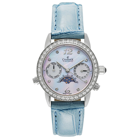 Front view of Charmex Mandalay Women's Swiss Quartz (Battery-Powered) Watch 5913