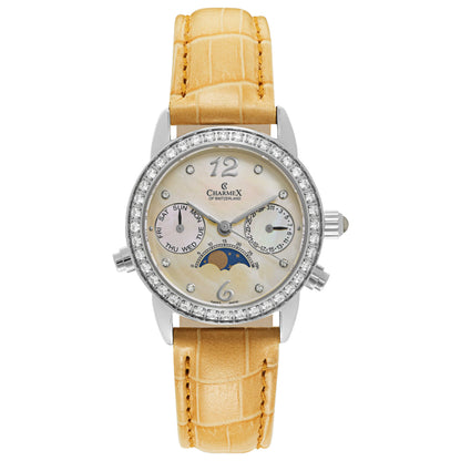 Front view of Charmex Mandalay Women's Swiss Quartz (Battery-Powered) Watch 5916
