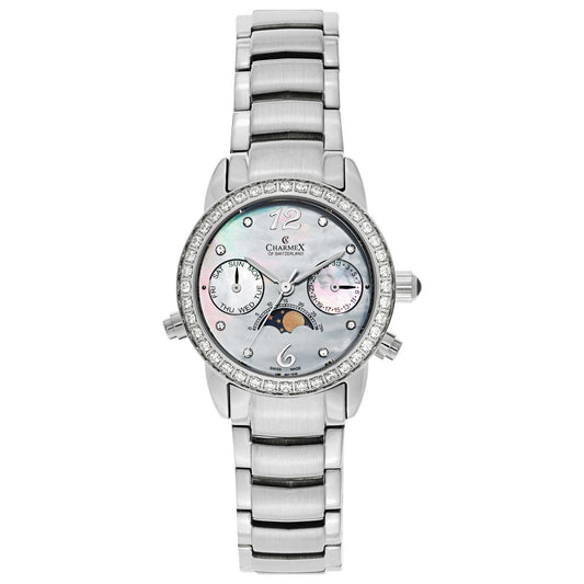 Front view of Charmex Mandalay Women's Swiss Quartz (Battery-Powered) Watch 5922