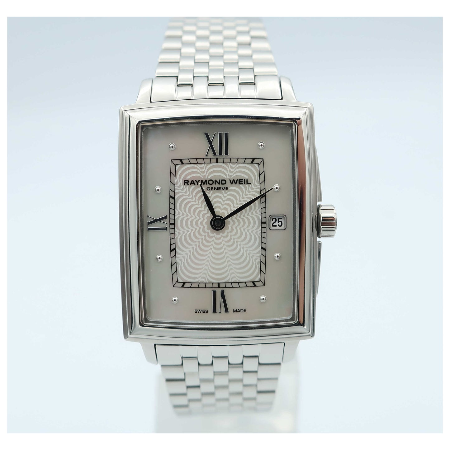 Front view of Raymond Weil Tradition Women's Swiss Quartz (Battery-Powered) Watch 5956-ST-00915-SD2