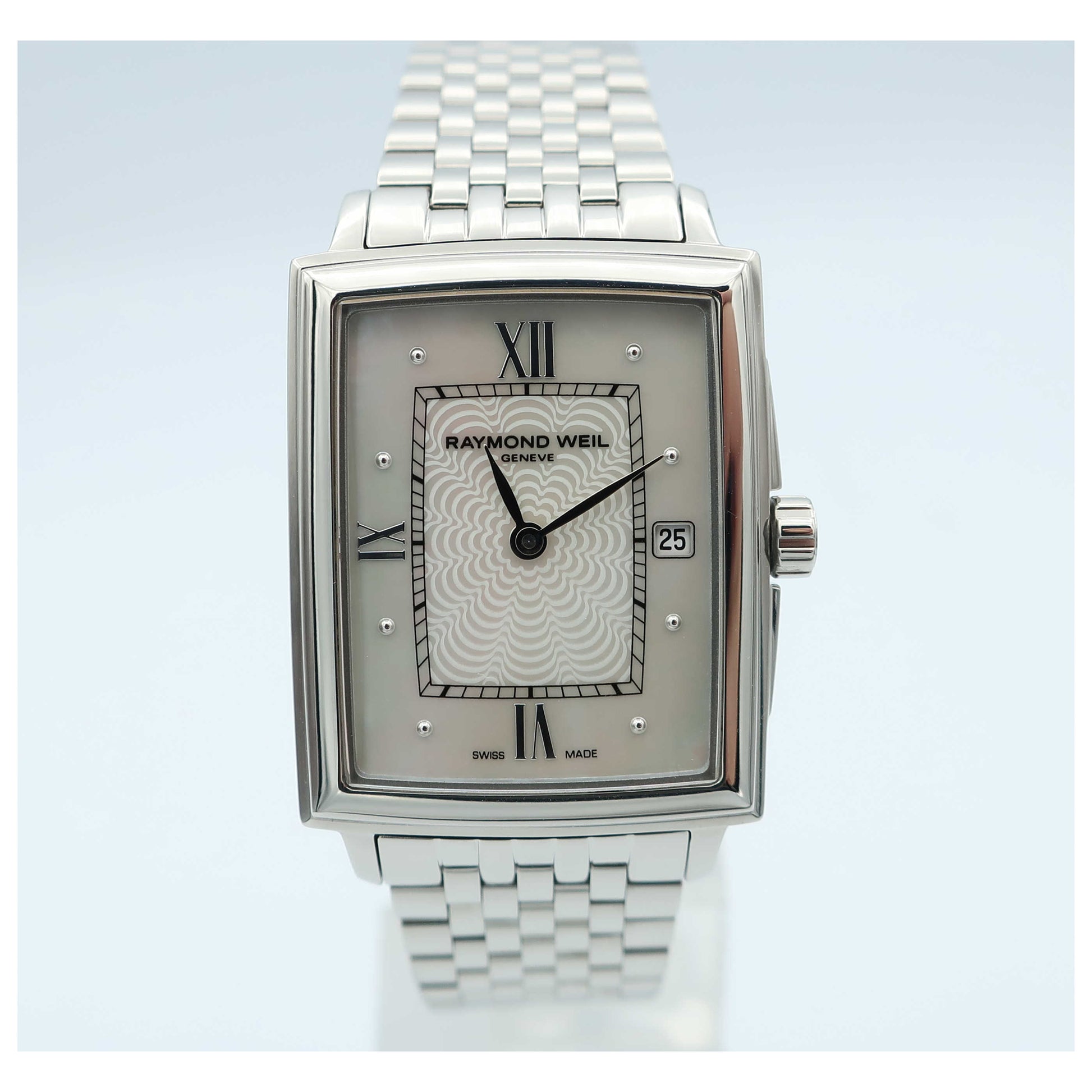 Front view of Raymond Weil Tradition Women's Swiss Quartz (Battery-Powered) Watch 5956-ST-00915-SD2