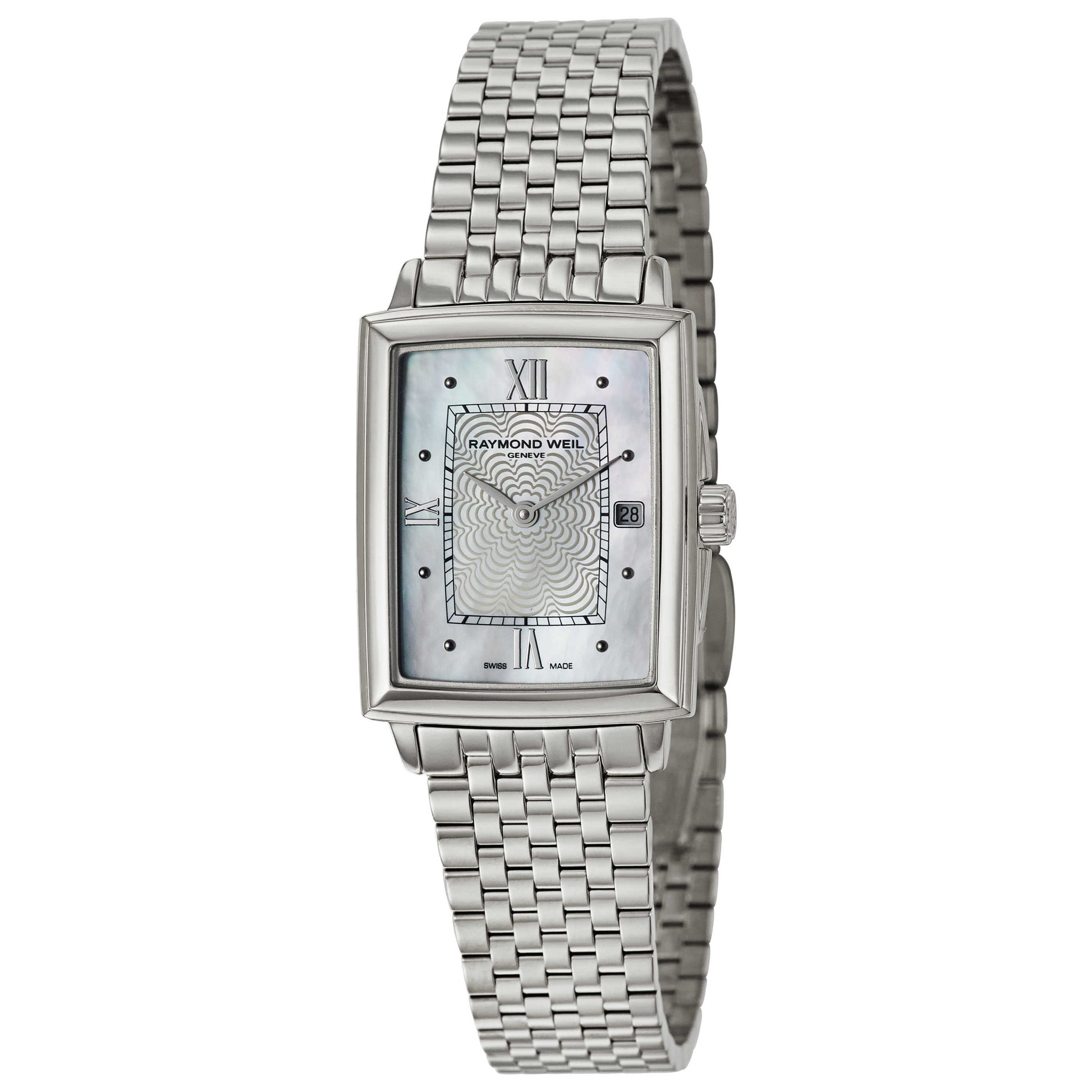 Front view of Raymond Weil Tradition Women's Swiss Quartz (Battery-Powered) Watch 5956-ST-00915