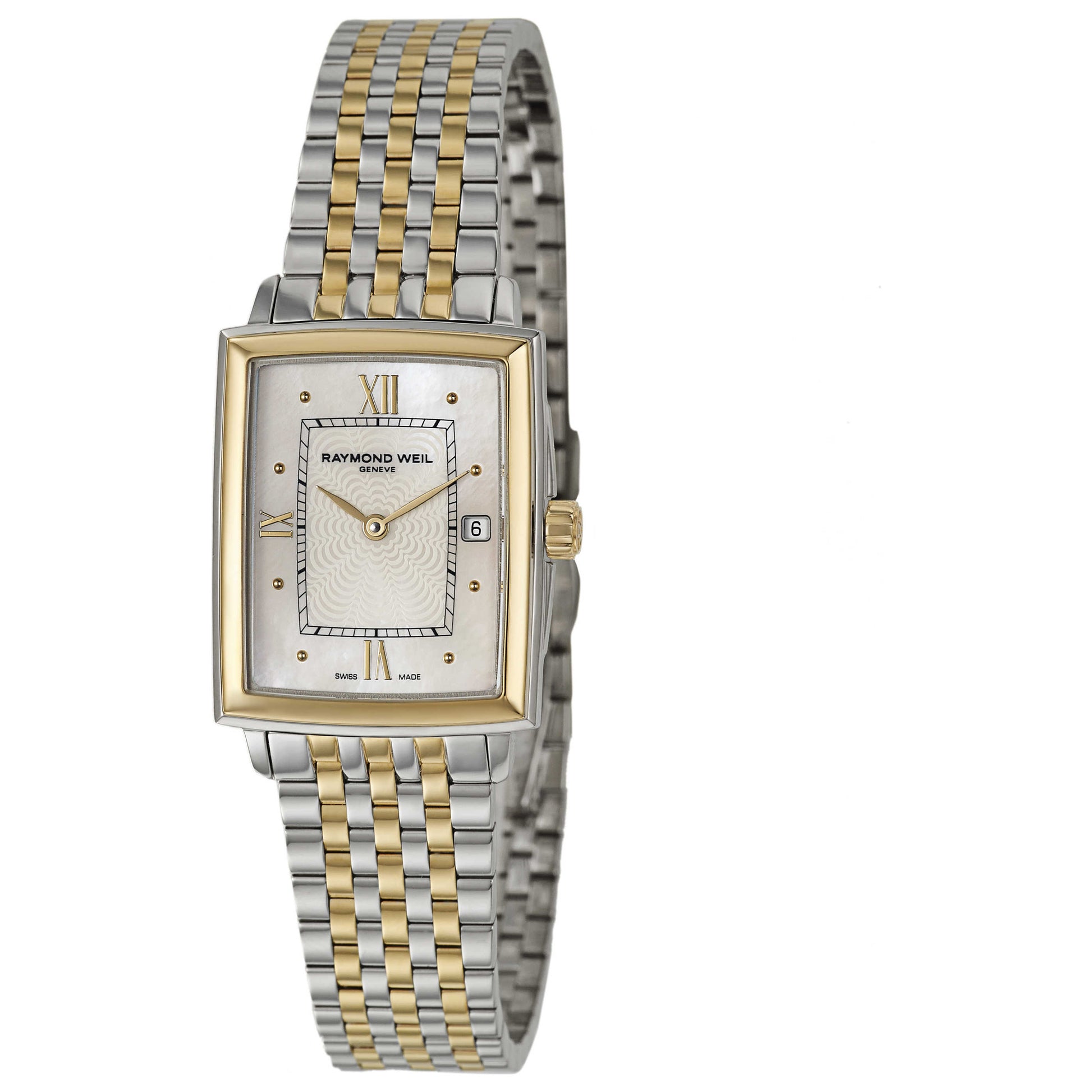 Front view of Raymond Weil Tradition Women's Swiss Quartz (Battery-Powered) Watch 5956-STP-00915
