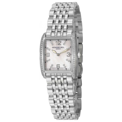Front view of Raymond Weil Don Giovanni Women's Swiss Quartz (Battery-Powered) Watch 5976-STS-05927