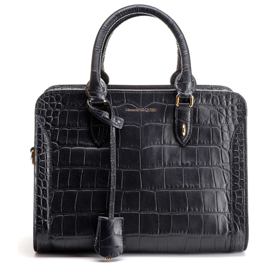 Front view of Alexander McQueen Padlock Zip Women's Handbags 598799-DZT0G-4011