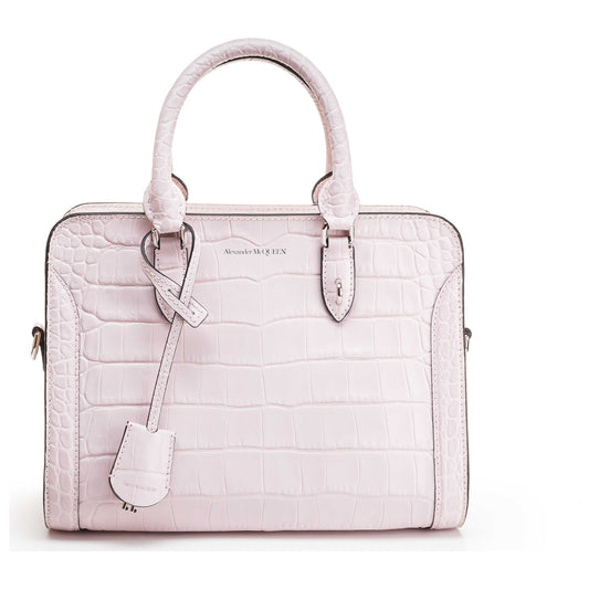 Front view of Alexander McQueen Padlock Zip Women's Handbags 598799-DZT0I-5823