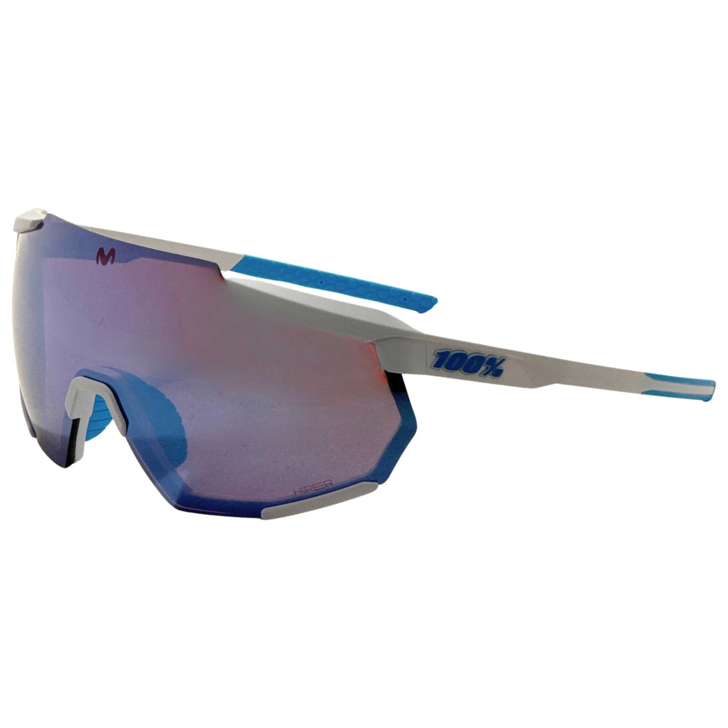 Front view of 100 Percent Racetrap 3.0 Men's Sunglasses 60004-00007