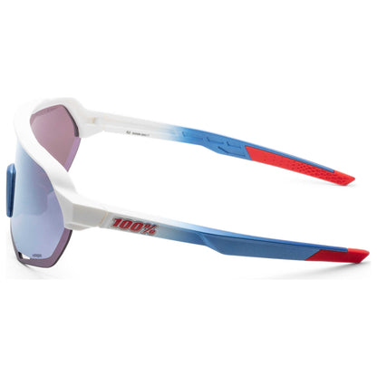 Left view of 100 Percent S2 Total Energies Cycling Team Men's Sunglasses 60006-00017