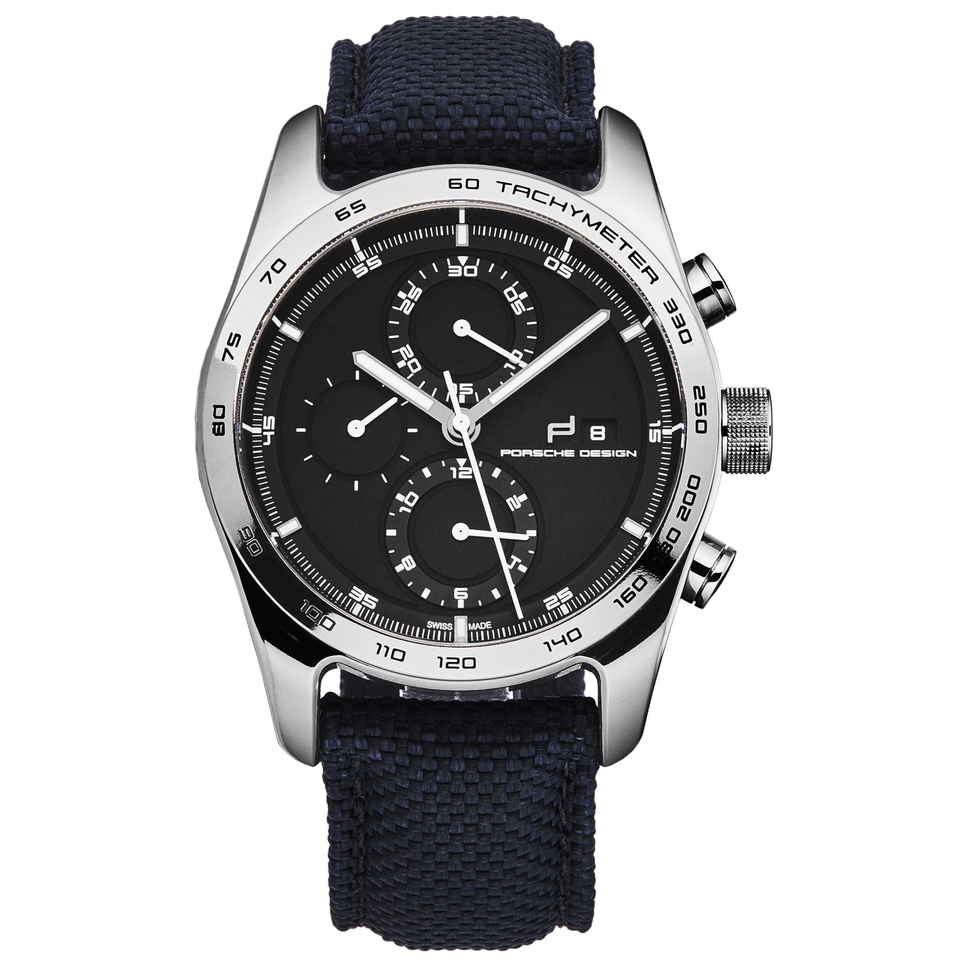 Front view of Porsche Chrono 1 Men's Automatic Watch 6010.1070.03072