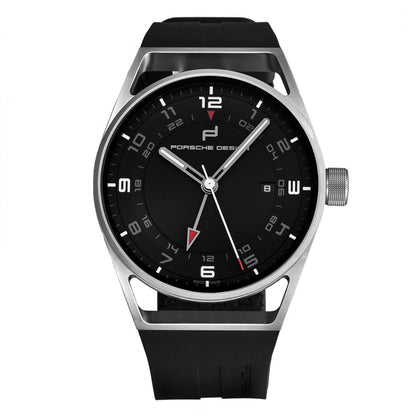 Front view of Porsche Design Globetimer Men's Automatic Watch 6020.2010.01062