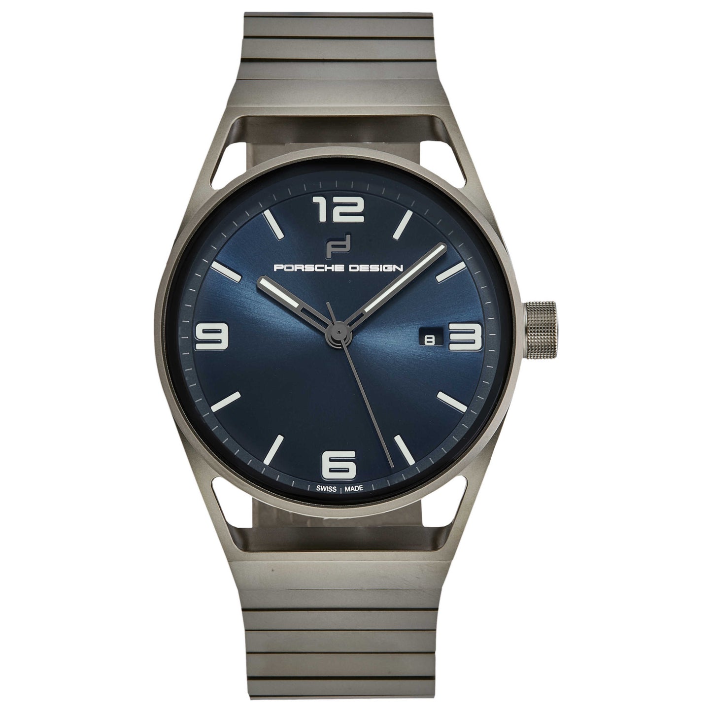 Front view of Porsche Design Datetimer Men's Automatic Watch 6020.3010.05012