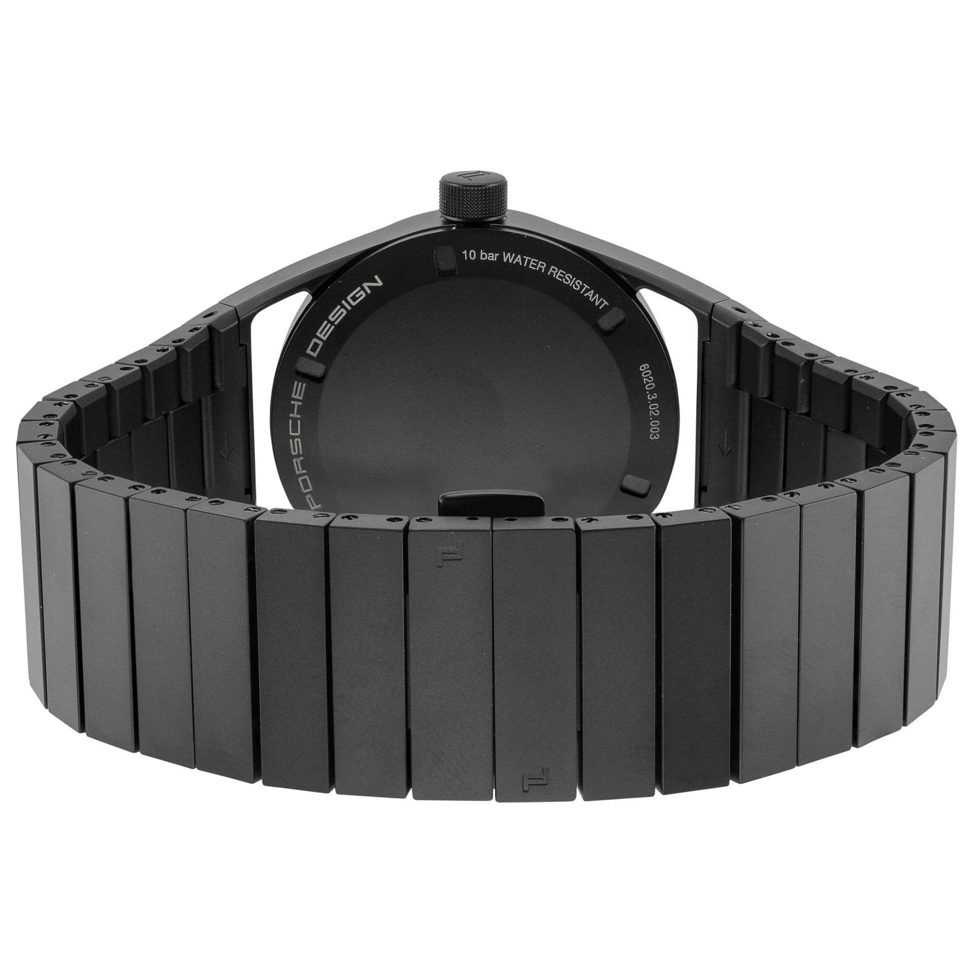 Back view of Porsche Design Datetimer Men's Automatic Watch 6020.3020.03022