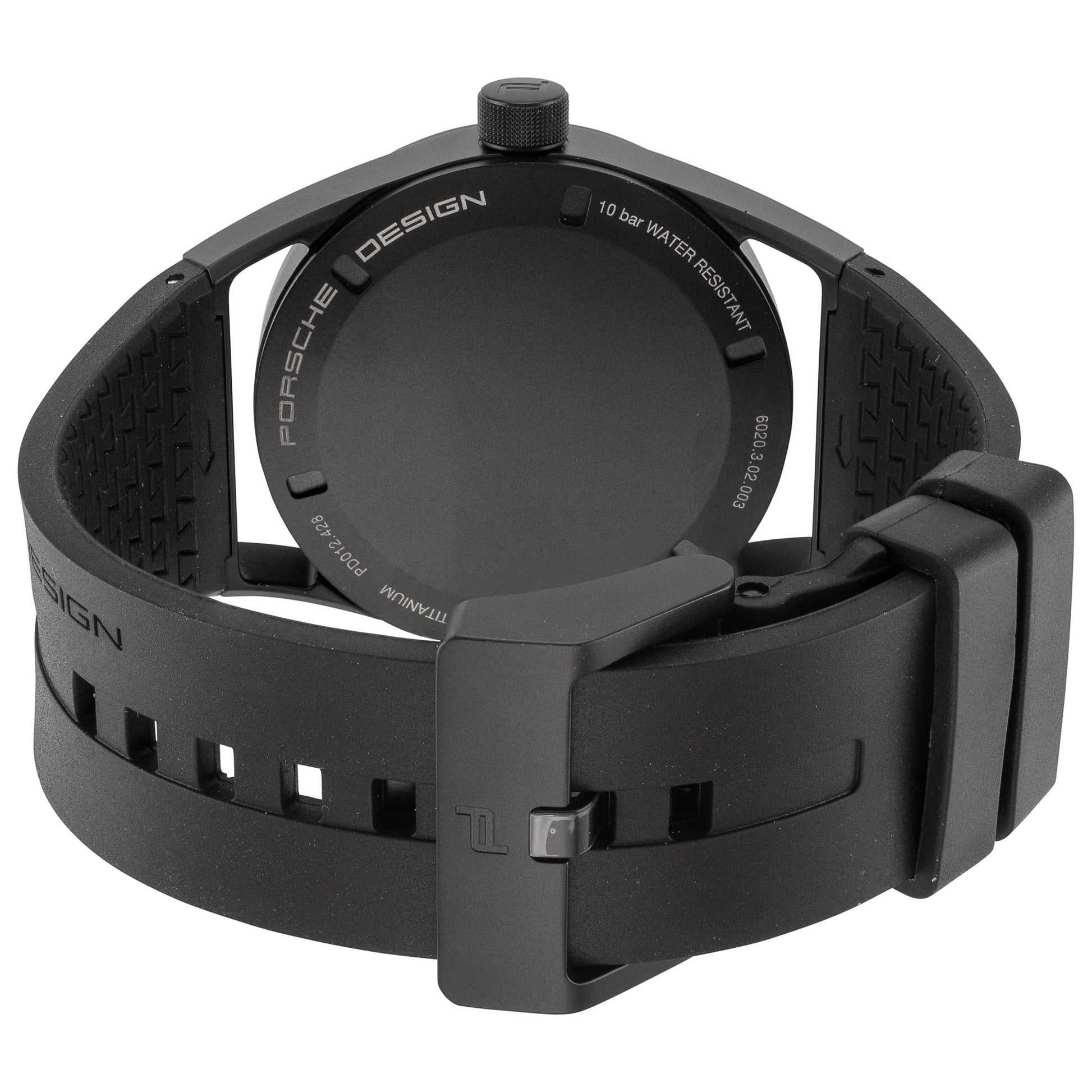 Back view of Porsche Design Datetimer Men's Automatic Watch 6020.3020.03062