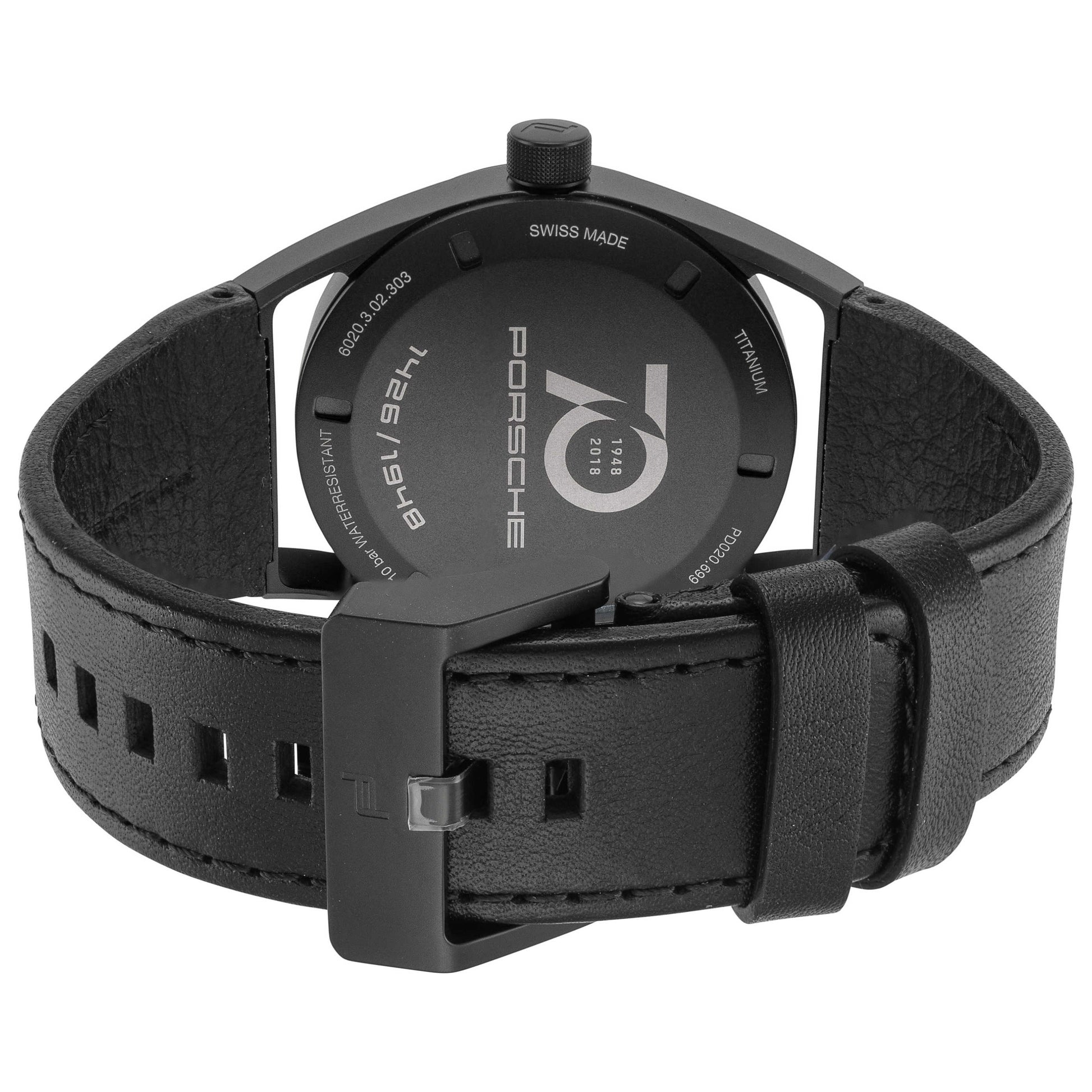 Back view of Porsche Design Datetimer Men's Automatic Watch 6020.3023.03072