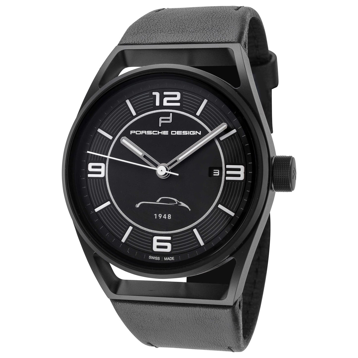 Front view of Porsche Design Datetimer Men's Automatic Watch 6020.3023.03072