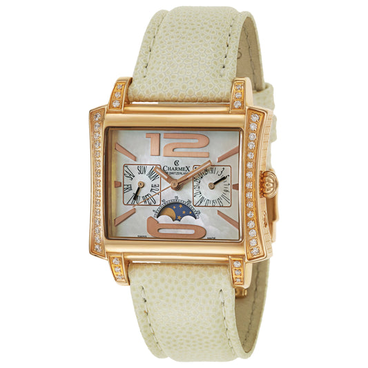 Front view of Charmex Cap Ferrat Women's Swiss Quartz (Battery-Powered) Watch 6020