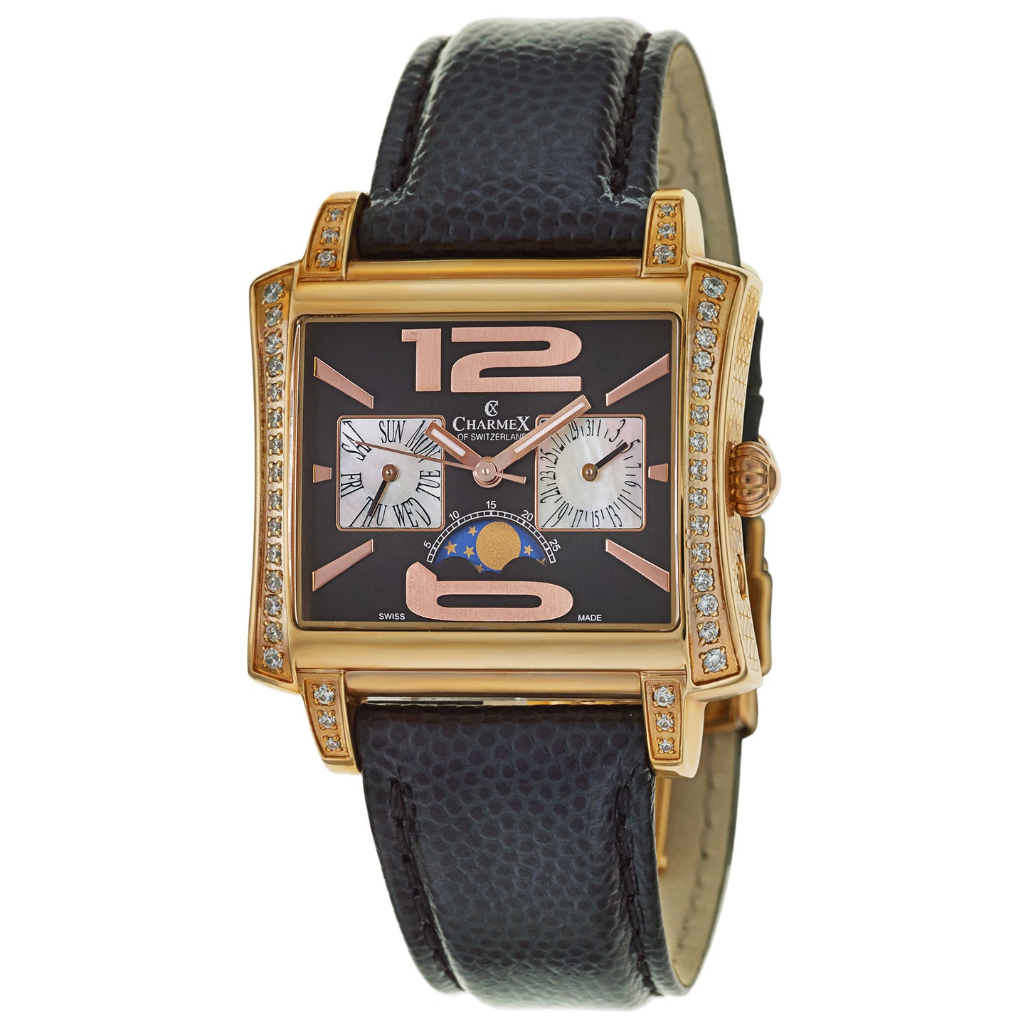 Front view of Charmex Cap Ferrat Women's Swiss Quartz (Battery-Powered) Watch 6022