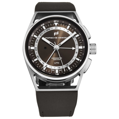 Front view of Porsche Globetimer Men's Automatic Watch 6023.4050.03072