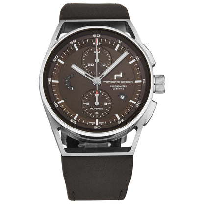 Front view of Porsche Globetimer Men's Automatic Watch 6023.6040.04072