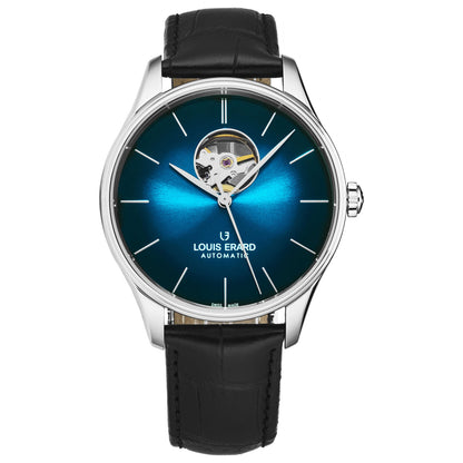 Front view of Louis Erard Heritage Men's Automatic Watch 60287AA85BAAC82