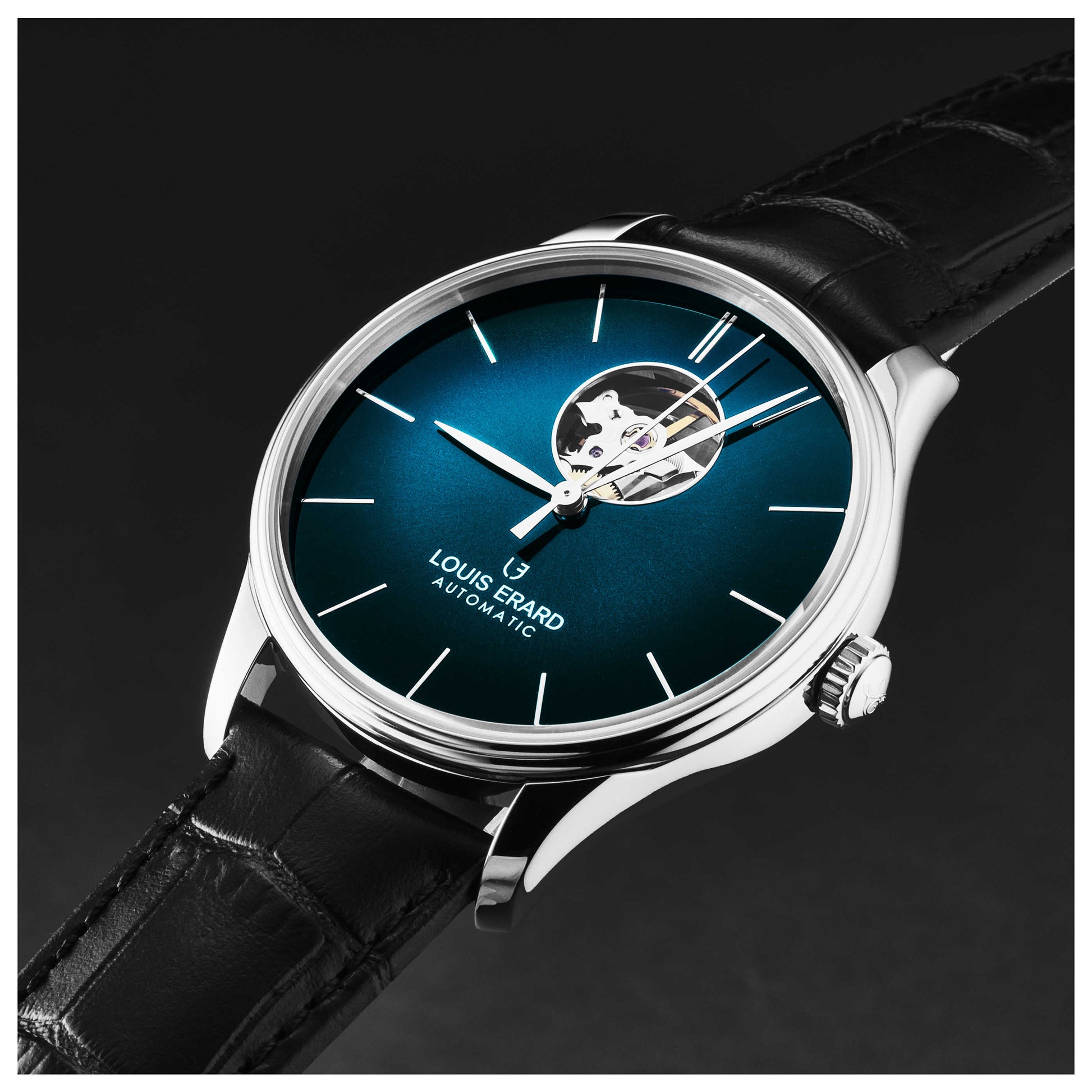 Louis Erard Heritage Men's Automatic Watch 60287AA85BAAC82 - Image #4