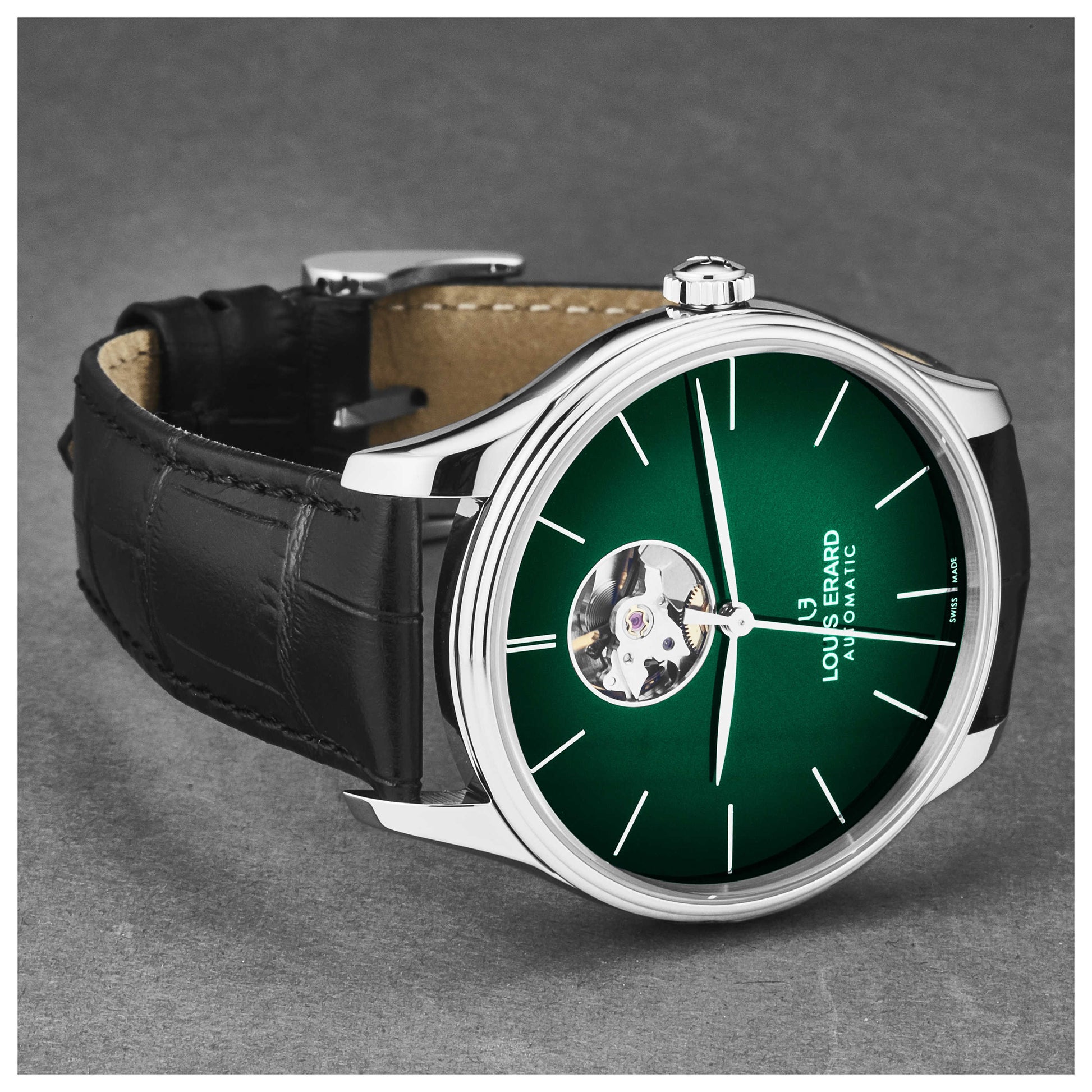 Louis Erard Heritage Men's Automatic Watch 60287AA89BAAC82 - Image #2