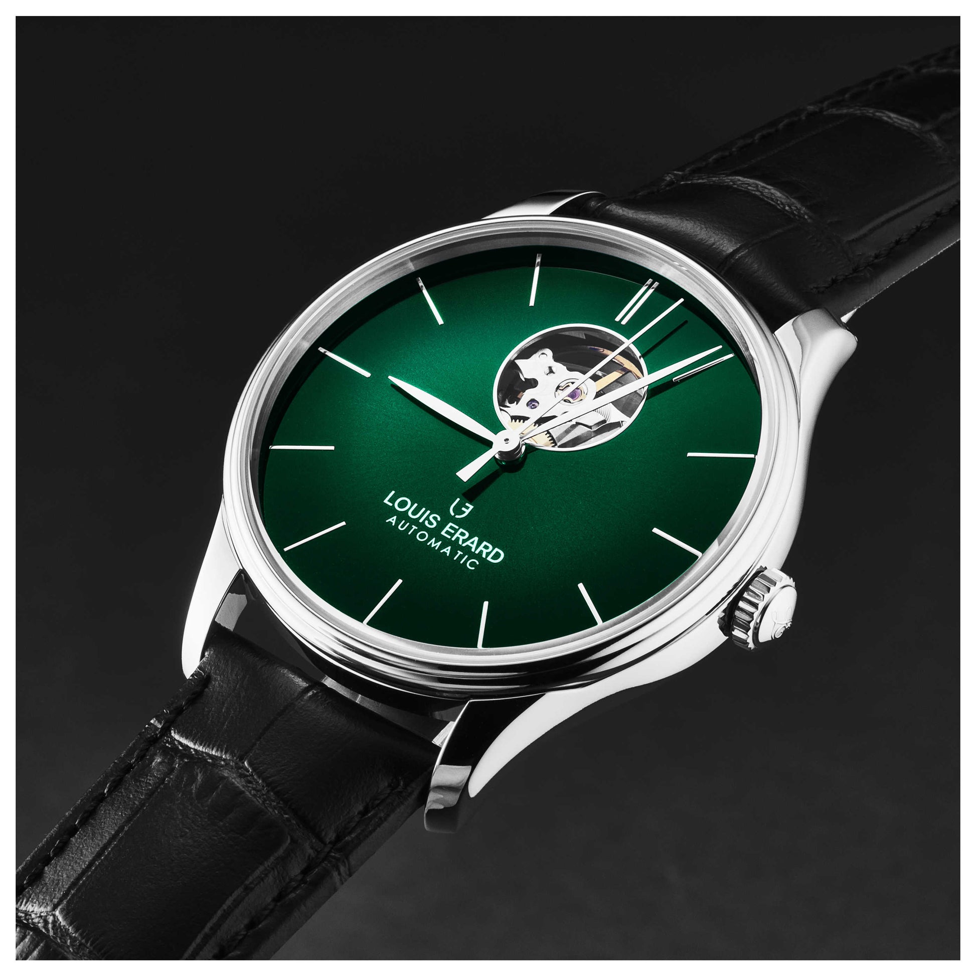 Louis Erard Heritage Men's Automatic Watch 60287AA89BAAC82 - Image #4