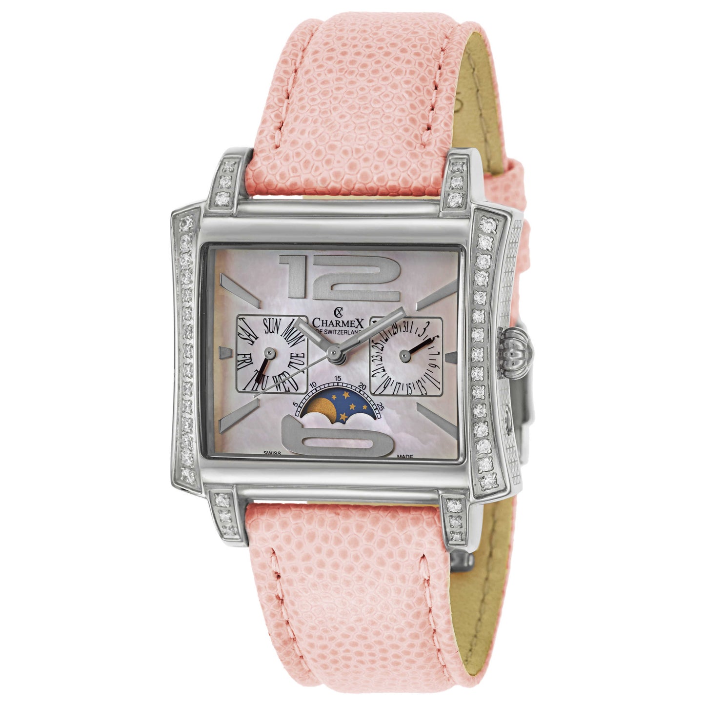Front view of Charmex Cap Ferrat Women's Swiss Quartz (Battery-Powered) Watch 6033