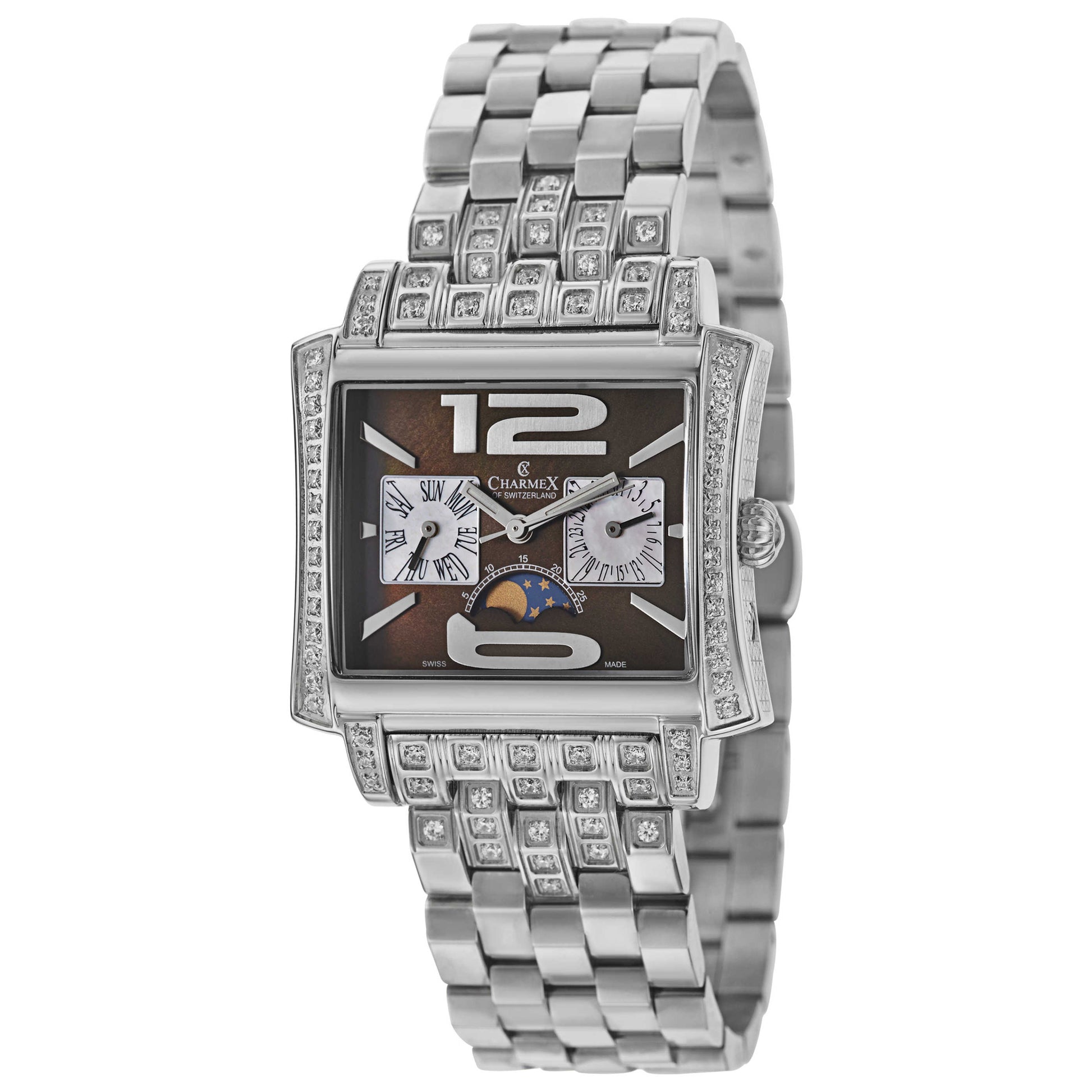 Front view of Charmex Cap Ferrat Women's Swiss Quartz (Battery-Powered) Watch 6036