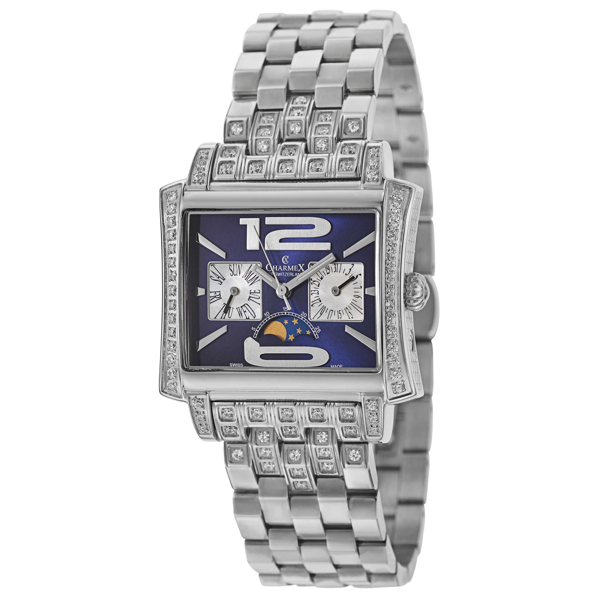 Front view of Charmex Cap Ferrat Women's Swiss Quartz (Battery-Powered) Watch 6037